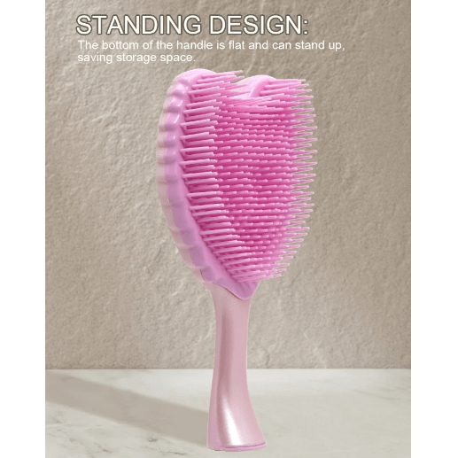 Chic Angel Wing Hair Brush Comb - ArtGalleryZen