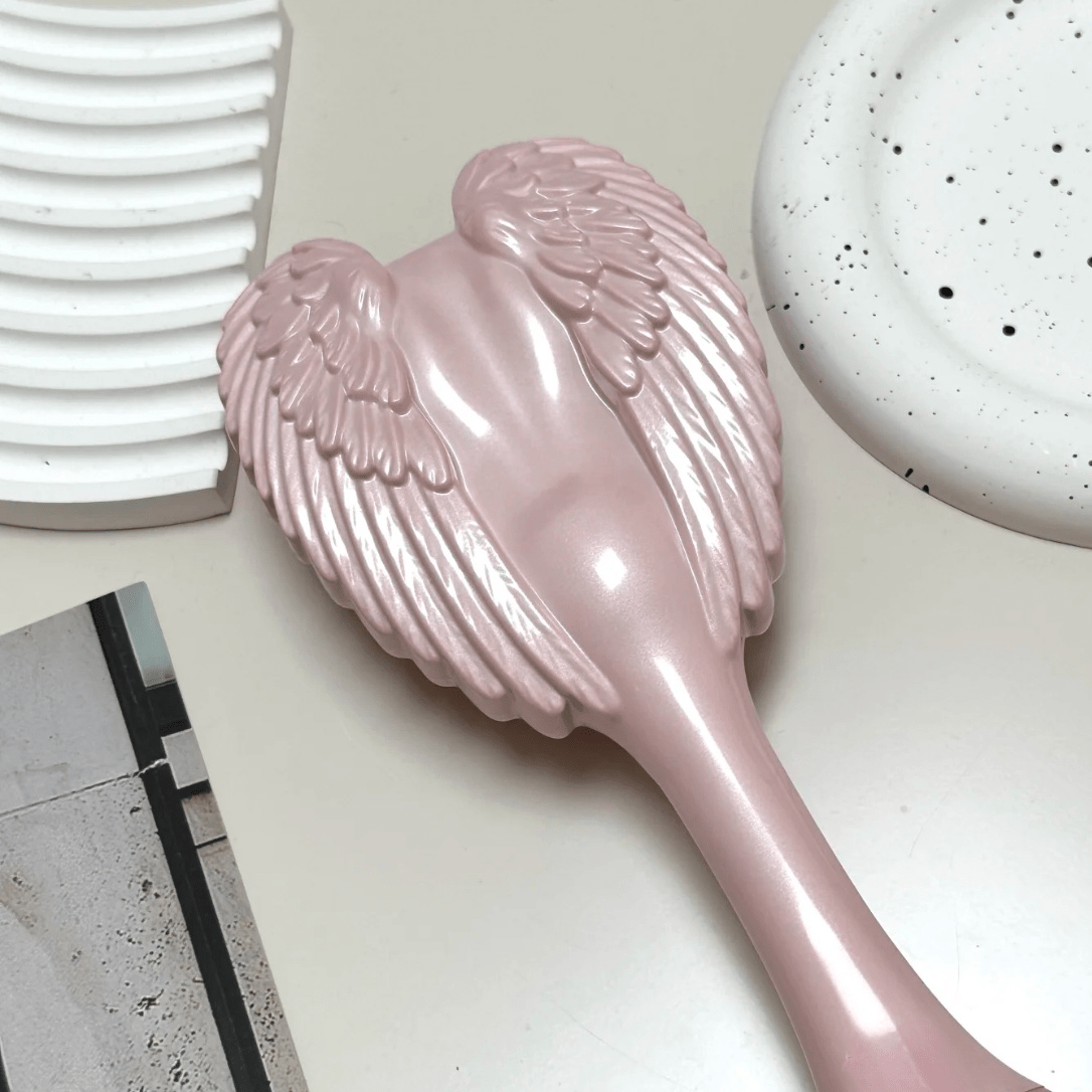 Chic Angel Wing Hair Brush Comb - ArtGalleryZen