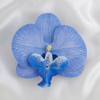 Thumbnail for Chic Butterfly Orchid Flower Pin Brooch - ArtGalleryZen