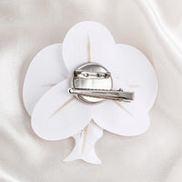 Thumbnail for Chic Butterfly Orchid Flower Pin Brooch - ArtGalleryZen
