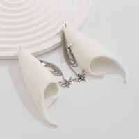 Thumbnail for Chic Butterfly Tassel Silicone Elf Ear Cuff Wrap Earrings - ArtGalleryZen