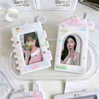 Thumbnail for Chic Camera Phone Shaped Kpop Keychain Photocard Holder - ArtGalleryZen