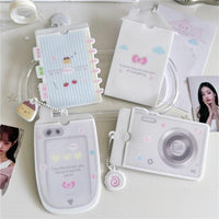 Thumbnail for Chic Camera Phone Shaped Kpop Keychain Photocard Holder - ArtGalleryZen