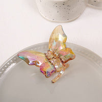 Thumbnail for Chic Colorful Butterfly Chignon Claw Clip Hair Clip - ArtGalleryZen