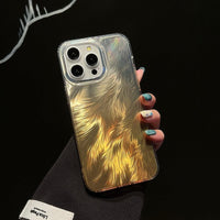 Thumbnail for Chic Colorful Laser Feather Pattern iPhone Case - ArtGalleryZen