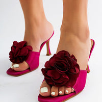 Thumbnail for Chic Colorful Silk Flower Shoe Clips - ArtGalleryZen