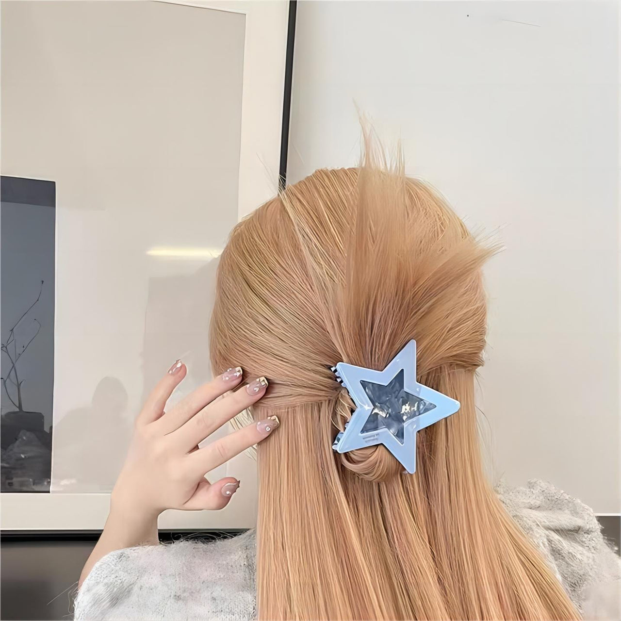 Chic Colorful Star Hair Claw Clip - ArtGalleryZen