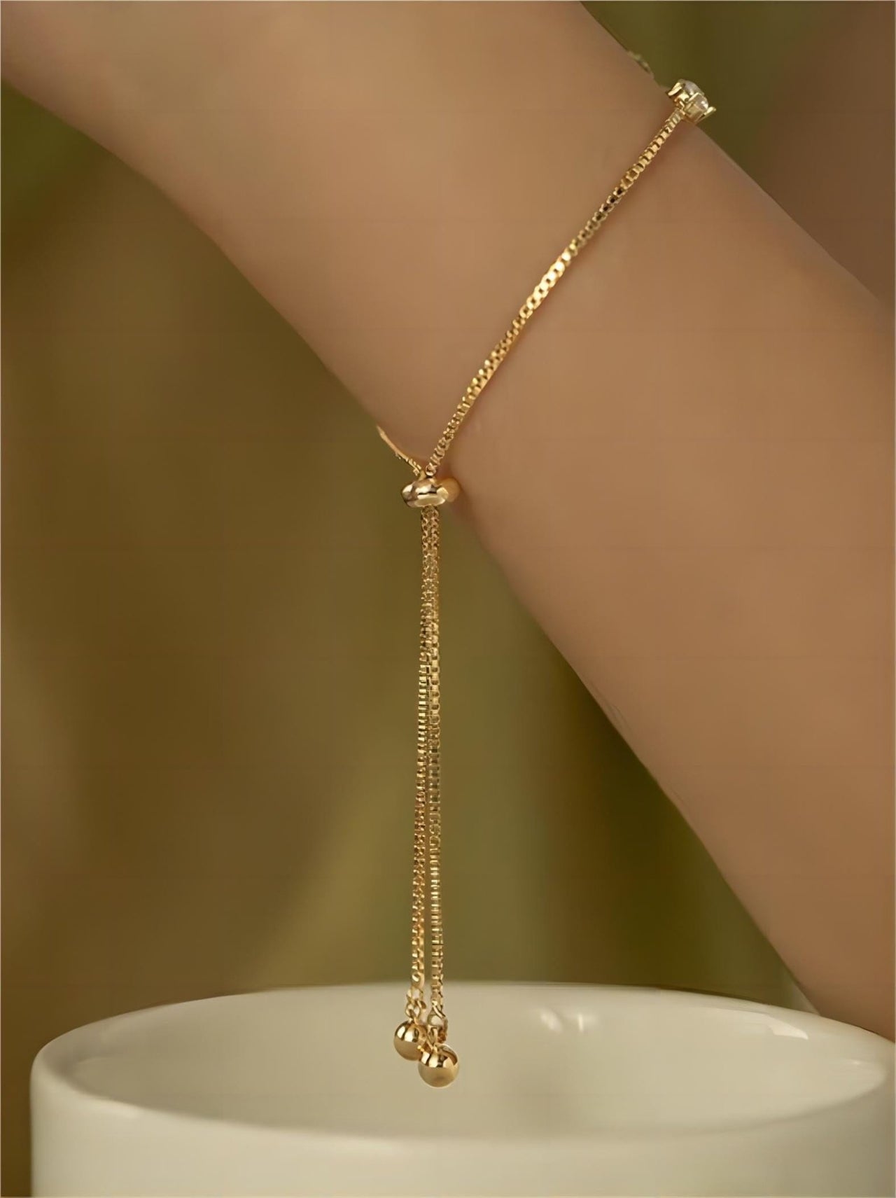 Chic CZ Inlaid Opal Tulip Bracelet - ArtGalleryZen