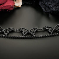 Thumbnail for Chic Enamel Butterfly Chain Necklace - ArtGalleryZen