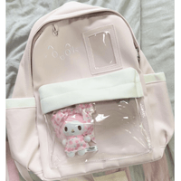 Thumbnail for Chic Expression Mint Chocolate Kpop Fan Display Backpack - ArtGalleryZen
