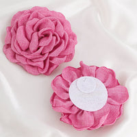 Thumbnail for Chic Fabric Rose Flower Stud Earrings - ArtGalleryZen