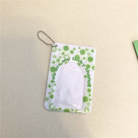 Thumbnail for Chic Heart Star Lucky Clover Kpop Keychain Photocard Holder - ArtGalleryZen