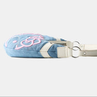 Thumbnail for Chic Hello Kitty Denim Shoulder Bag - ArtGalleryZen