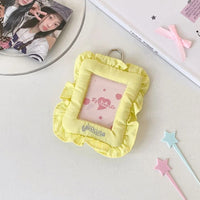 Thumbnail for Chic Lace Pillow Kpop Keychain Photocard Holder - ArtGalleryZen