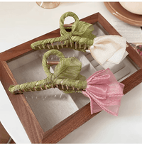 Thumbnail for Chic Lace Tulip Chignon Claw Clip Hair Clip - ArtGalleryZen