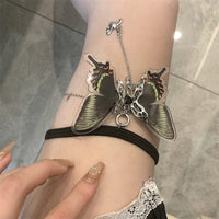 Thumbnail for Chic Layered Butterfly Elastic Thigh Leg Chain - ArtGalleryZen