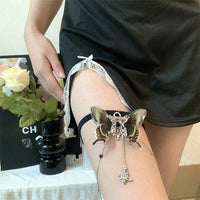 Thumbnail for Chic Layered Butterfly Elastic Thigh Leg Chain - ArtGalleryZen