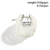Thumbnail for Chic Layered Pearl Wristband Bracelet - ArtGalleryZen