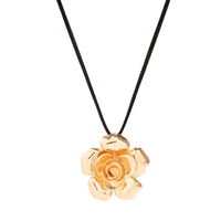 Thumbnail for Chic Layered Velvet Flower Pendant Necklace - ArtGalleryZen