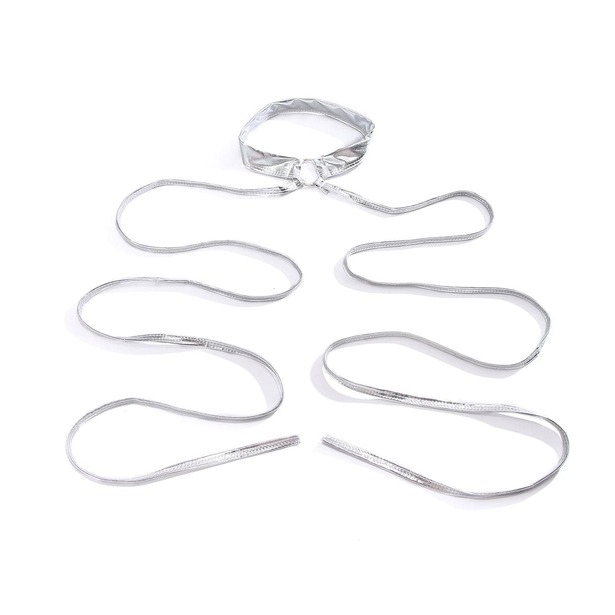 Chic Leather Harness Thigh Leg Chain - ArtGalleryZen