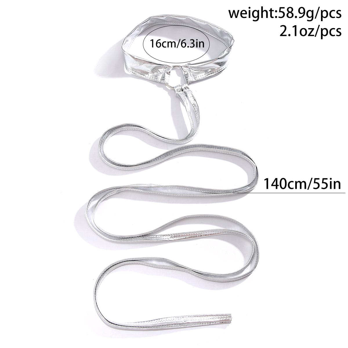 Chic Leather Harness Thigh Leg Chain - ArtGalleryZen