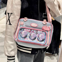 Thumbnail for Chic MomoDog Denim Shoulder Bag - ArtGalleryZen