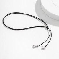 Thumbnail for Chic Moon Star Heart Charm Leather String Anklet - ArtGalleryZen
