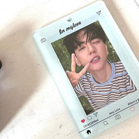 Thumbnail for Chic My Love Kpop Keychain Acrylic Photocard Holder - ArtGalleryZen