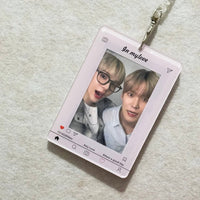 Thumbnail for Chic My Love Kpop Keychain Acrylic Photocard Holder - ArtGalleryZen