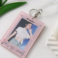Thumbnail for Chic My Love Kpop Keychain Acrylic Photocard Holder - ArtGalleryZen