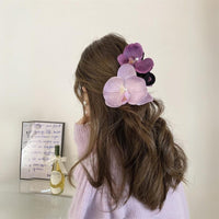 Thumbnail for Chic Orchid Flower Claw Clip Hair Clip - ArtGalleryZen