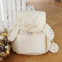 Thumbnail for Chic Rabbit Ears Transparent Display Backpack Bag - ArtGalleryZen
