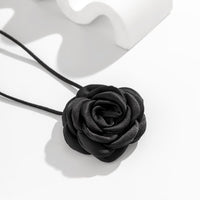 Thumbnail for Chic Rose Flower Velvet Collar Choker - ArtGalleryZen