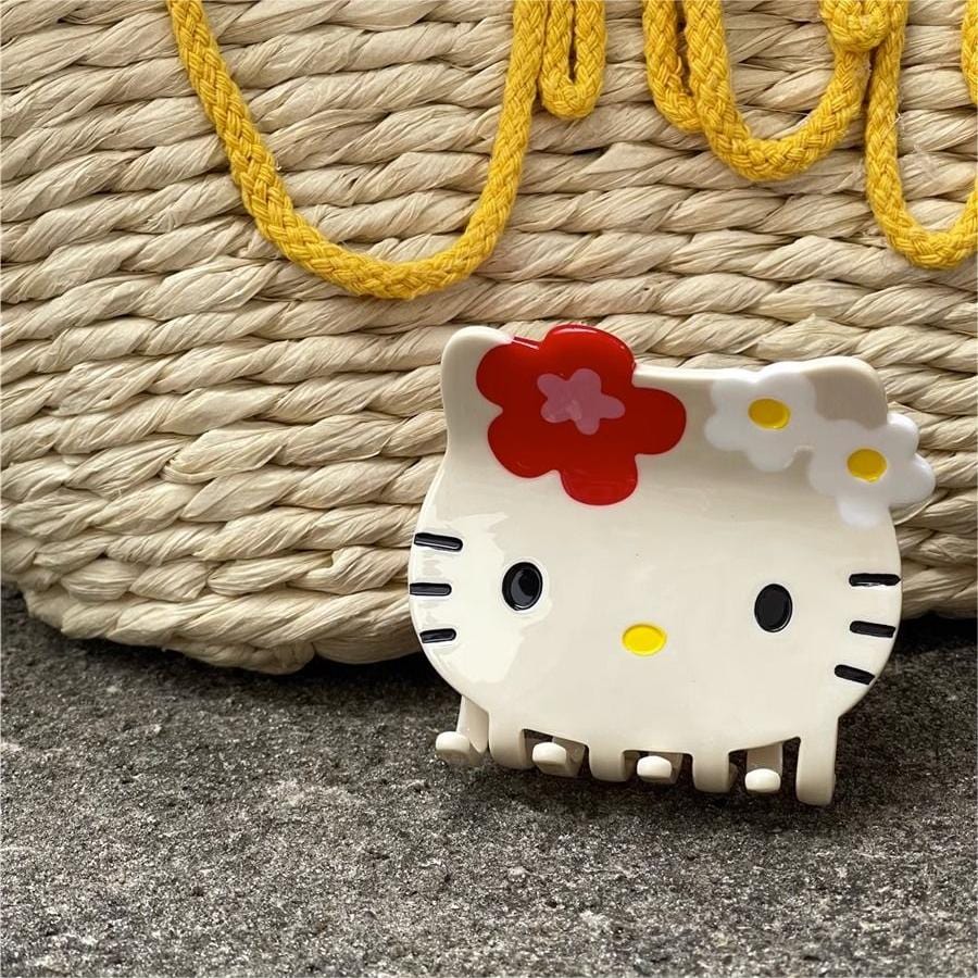 Chic Sanrio Hello Kitty Chignon Claw Clip Hair Clip - ArtGalleryZen