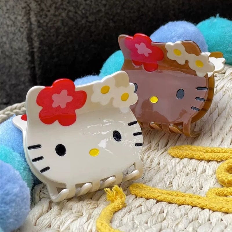 Chic Sanrio Hello Kitty Chignon Claw Clip Hair Clip - ArtGalleryZen