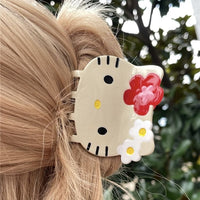 Thumbnail for Chic Sanrio Hello Kitty Chignon Claw Clip Hair Clip - ArtGalleryZen
