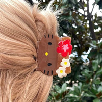 Thumbnail for Chic Sanrio Hello Kitty Chignon Claw Clip Hair Clip - ArtGalleryZen