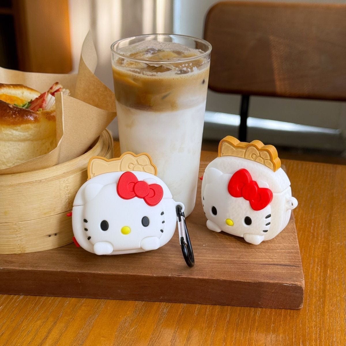 Chic Sanrio Hello Kitty Toaster AirPods Earphone Case - ArtGalleryZen