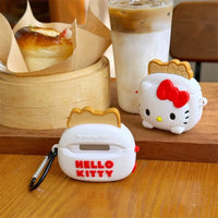 Thumbnail for Chic Sanrio Hello Kitty Toaster AirPods Earphone Case - ArtGalleryZen