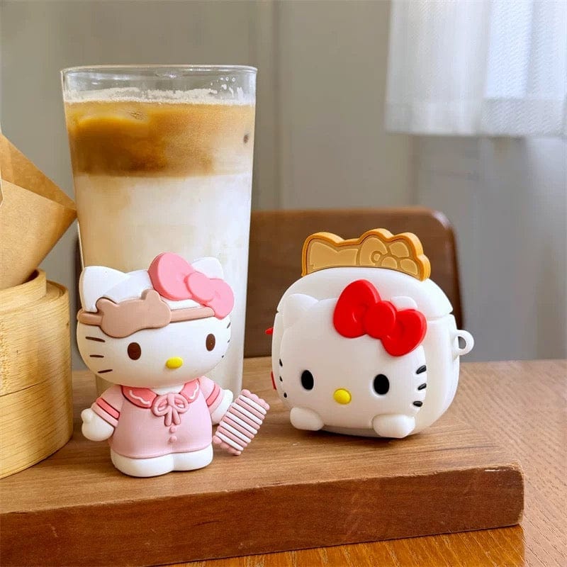 Chic Sanrio Hello Kitty Toaster AirPods Earphone Case - ArtGalleryZen