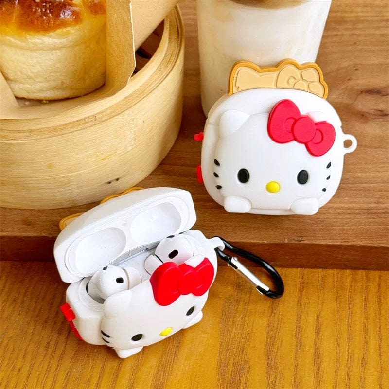 Chic Sanrio Hello Kitty Toaster AirPods Earphone Case - ArtGalleryZen