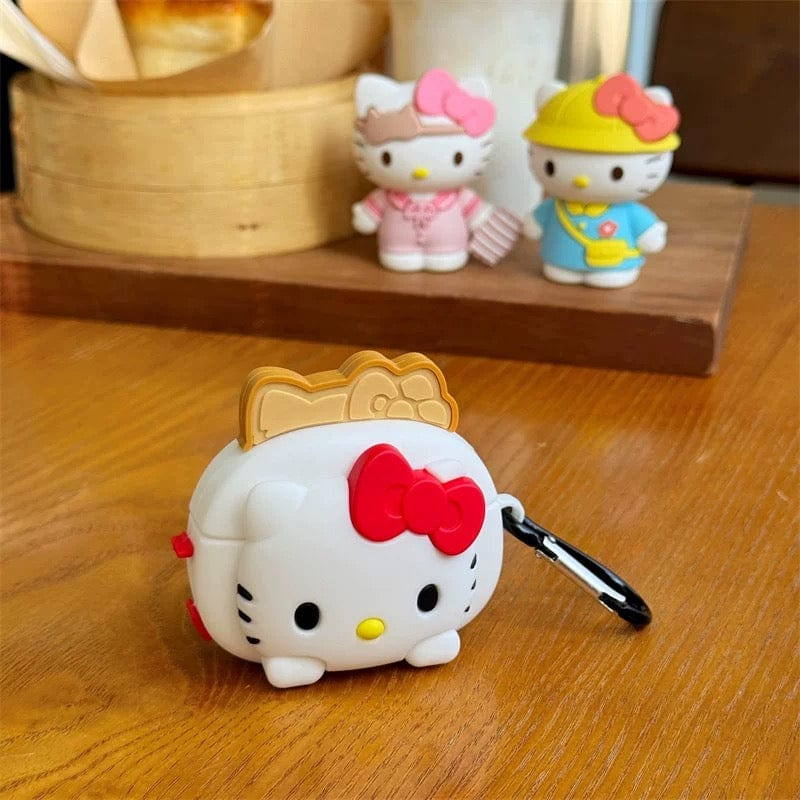 Chic Sanrio Hello Kitty Toaster AirPods Earphone Case - ArtGalleryZen