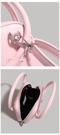 Thumbnail for Chic Shoulder Crossbody Bowknot Leather Bag - ArtGalleryZen