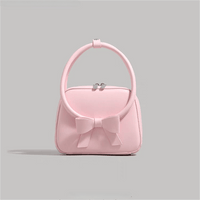 Thumbnail for Chic Shoulder Crossbody Bowknot Leather Bag - ArtGalleryZen