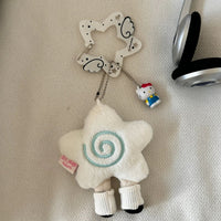 Thumbnail for Chic Star Angel Wing Kpop Acrylic Keychain Carabiner - ArtGalleryZen