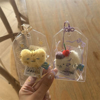 Thumbnail for Chic Transparent Amulet Kpop Keychain Photocard Holder - ArtGalleryZen