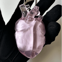 Thumbnail for Chic Transparent Heart Liquid Silicone AirPods Earphone Case - ArtGalleryZen