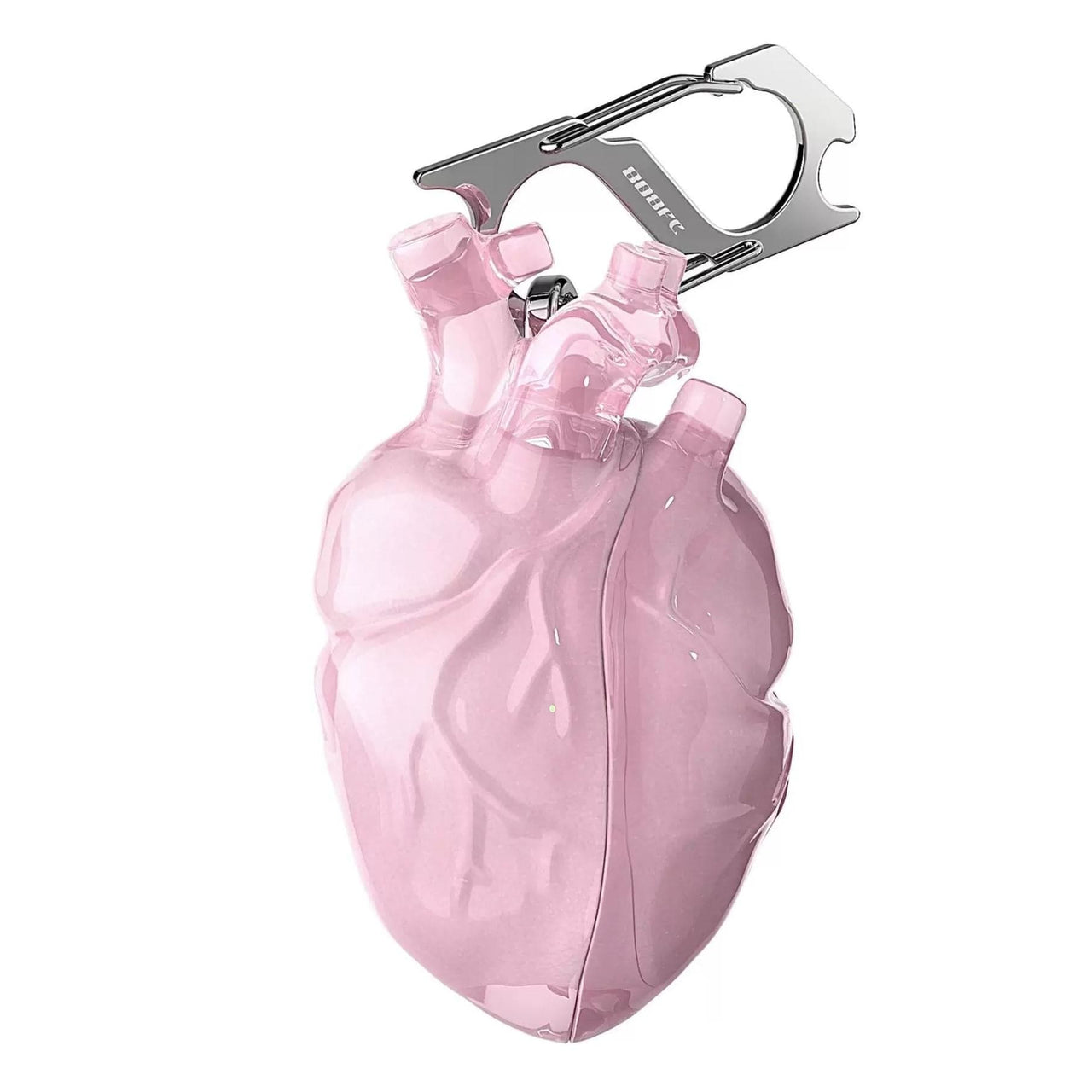 Chic Transparent Heart Liquid Silicone AirPods Earphone Case - ArtGalleryZen