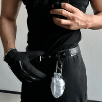 Thumbnail for Chic Transparent Heart Liquid Silicone AirPods Earphone Case - ArtGalleryZen