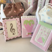 Thumbnail for Chocolate Strawberry Heart Kpop 3 Inch Mini Photocard Album - ArtGalleryZen